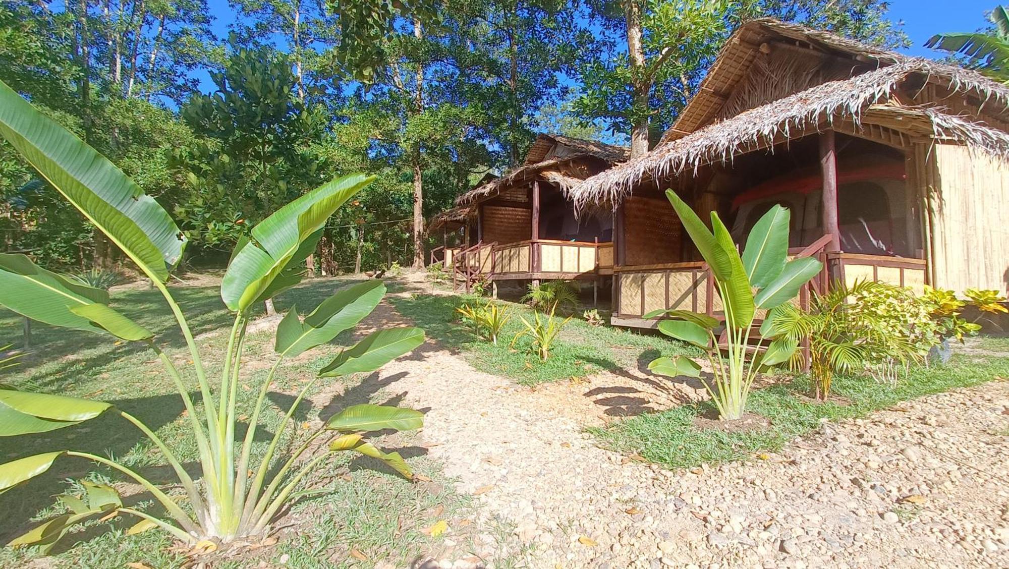 Tony'S Country Glamping With Chalet With Private Wash Room Accommodation El Nido Exterior photo